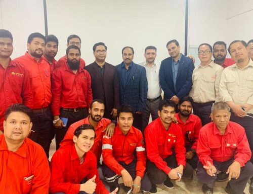 MEQMP conducted Health and Safety Training based on ISO 45001 at Yamama Operation and Maintenance in Jubail, Saudi Arabia